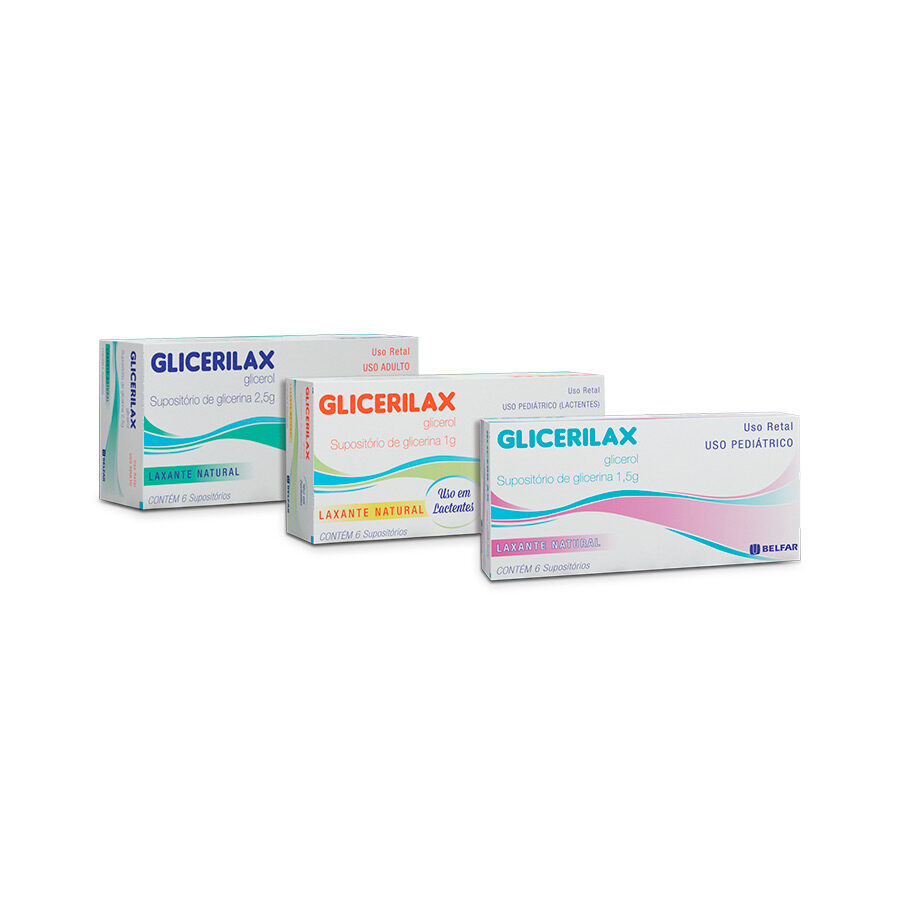 Glicerilax Adulto 6 supositórios<BR><H5>Glicerol</H5>