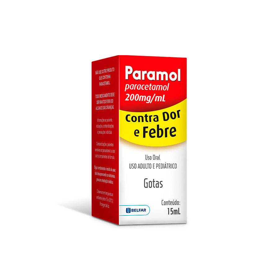 Paramol Gotas 15 ml <BR><H5>Paracetamol</H5>