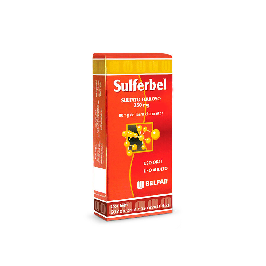 Sulferbel 50 mg. 50 Comp.