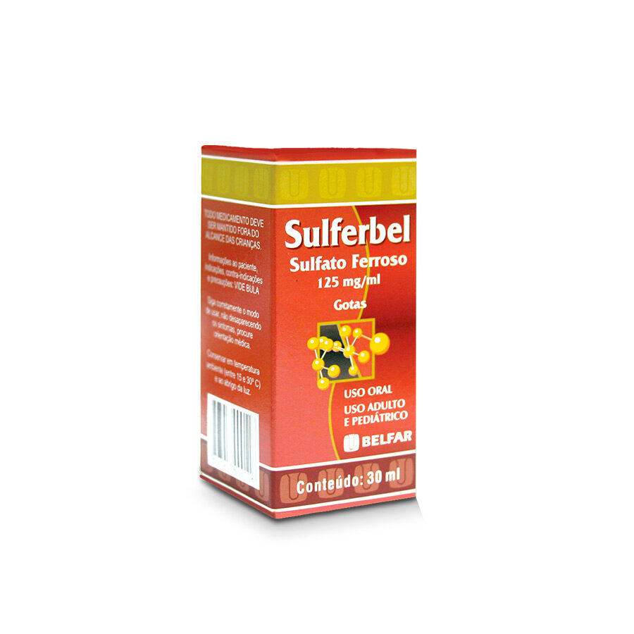 Sulferbel 125 mg. Gotas. 30 mL