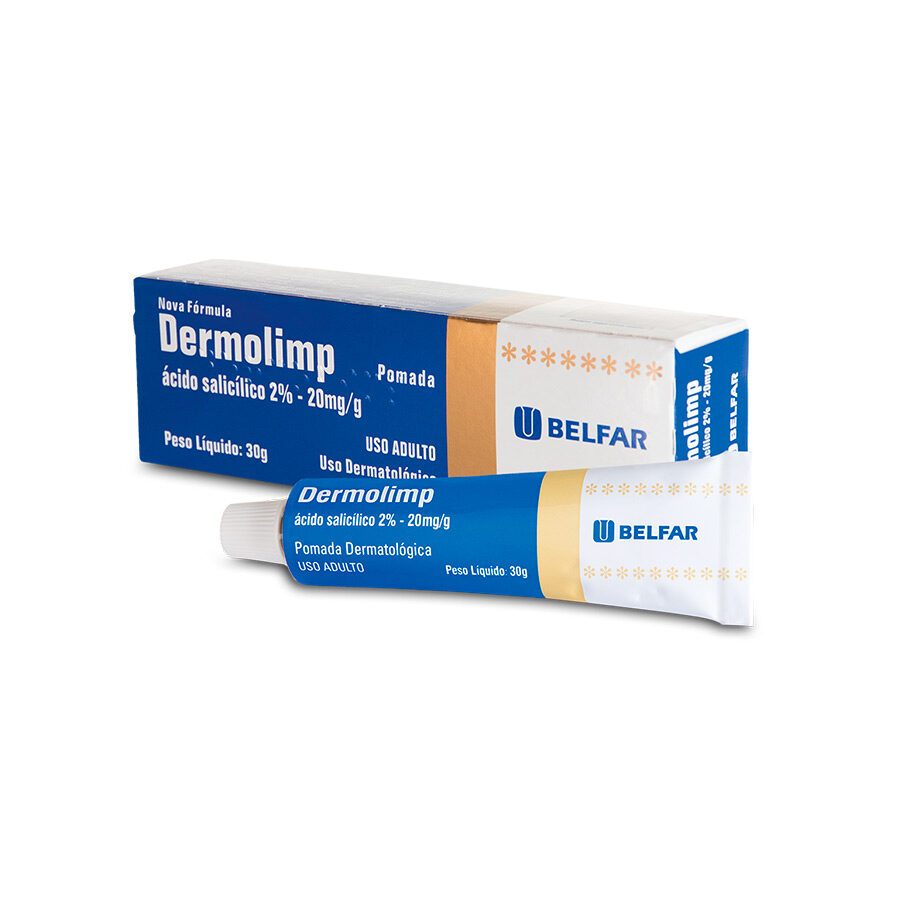 Dermolimp Pomada 30g <BR><H5>Ácido salicílico 2% – 20mg/g</H5>